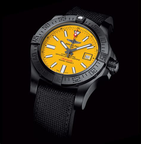 new breitling avenger seawolf|breitling avenger seawolf blacksteel.